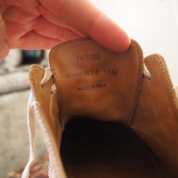 Johnston & Murphy Suede Wingtip Lace-up Derby sz 11 - Picture 8 of 8